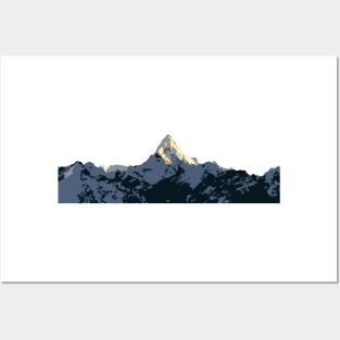 Himalaya Mountains Ama Dablam Posters and Art